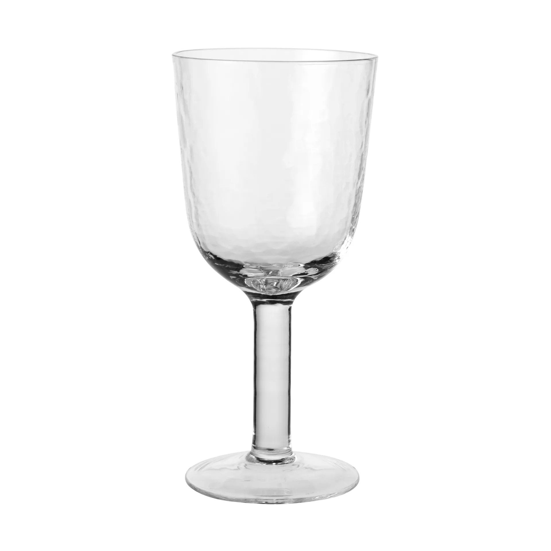 Verre à vin rouge Hammered 40 cl, Clair Broste Copenhagen