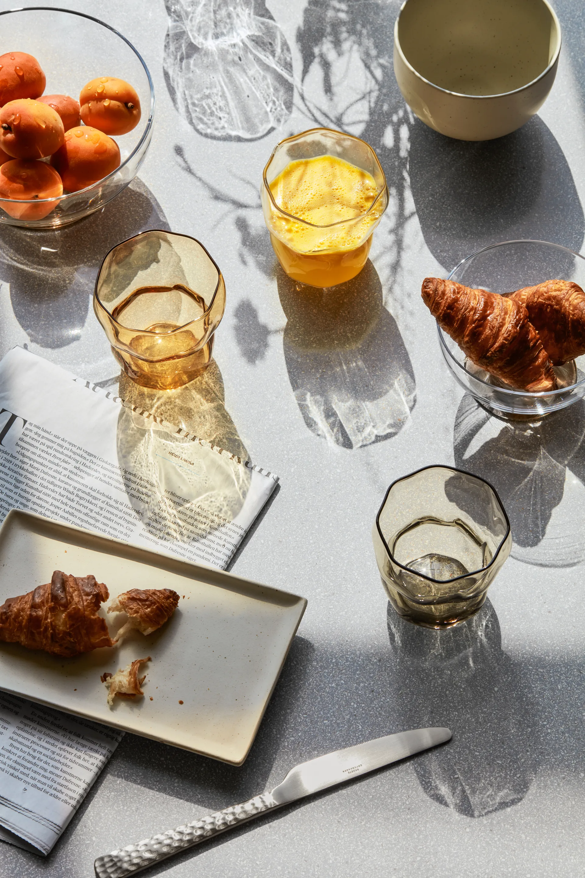 Verre Limfjord 25 cl, Light grey Broste Copenhagen