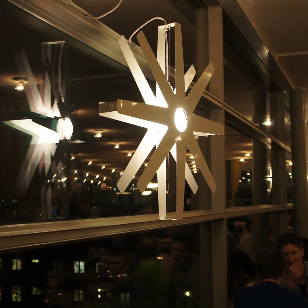 Etoile de l'avent Fling blanc, Ø 50 cm Bsweden