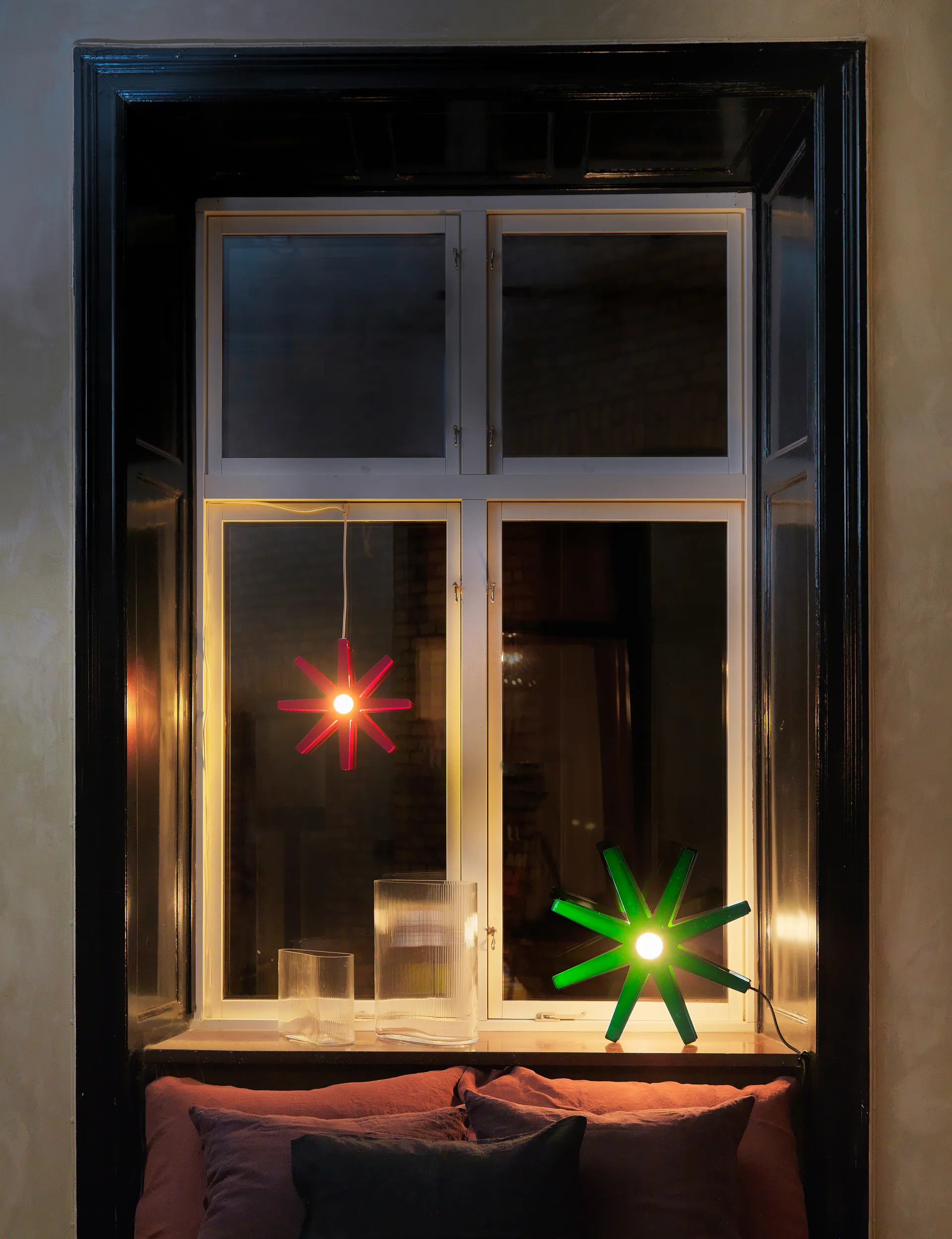 Etoile de l'avent Fling rouge, Ø 33 cm Bsweden