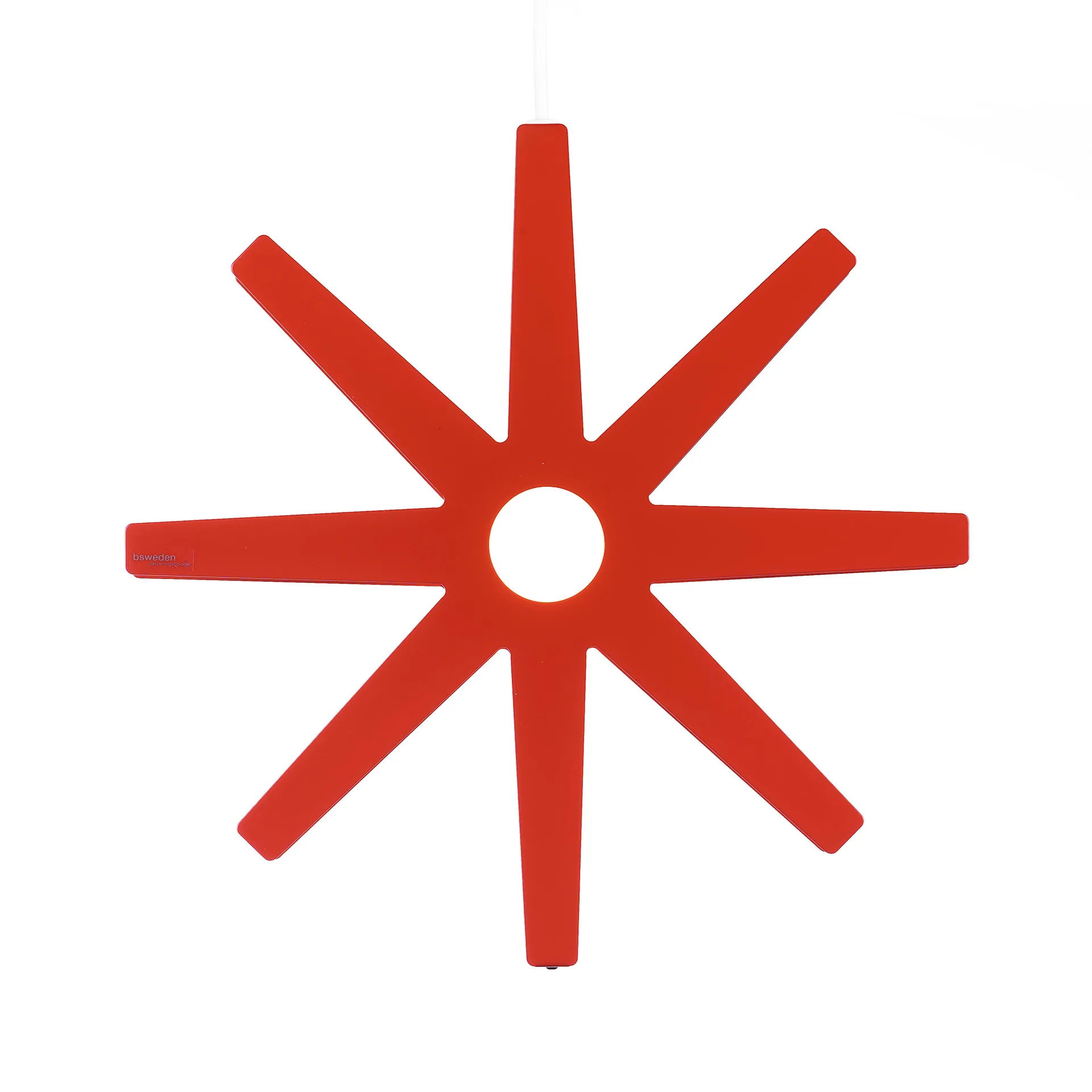 Etoile de l'avent Fling rouge, Ø 33 cm Bsweden