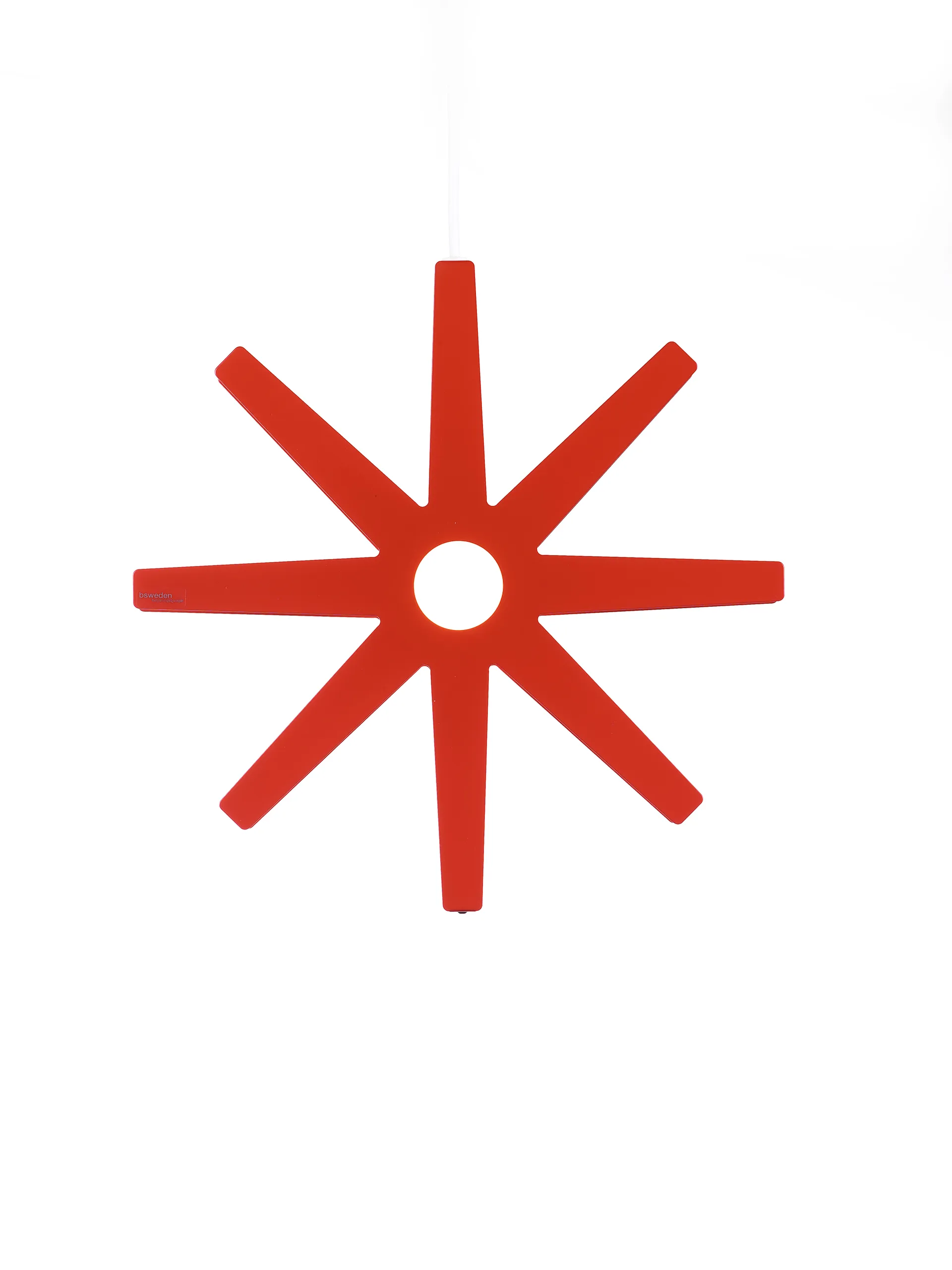 Etoile de l'avent Fling rouge, Ø 33 cm Bsweden