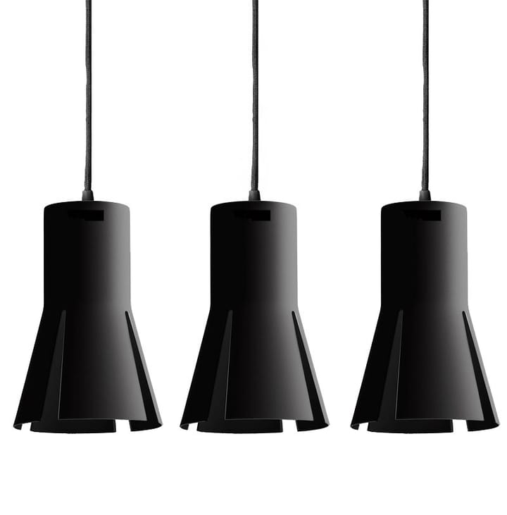 Lampe à suspension Split noire - petit - Bsweden