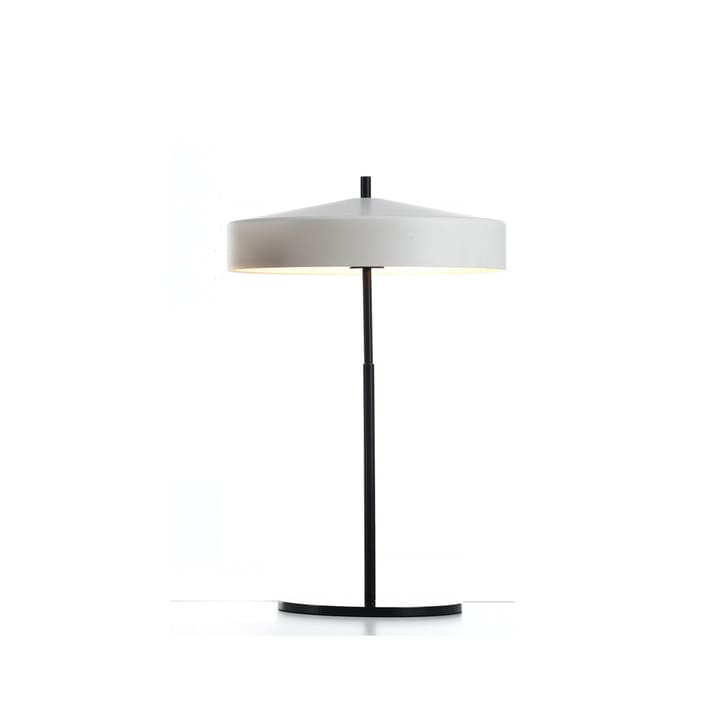 Lampe de table Cymbal - blanc mat, câble noir - Bsweden