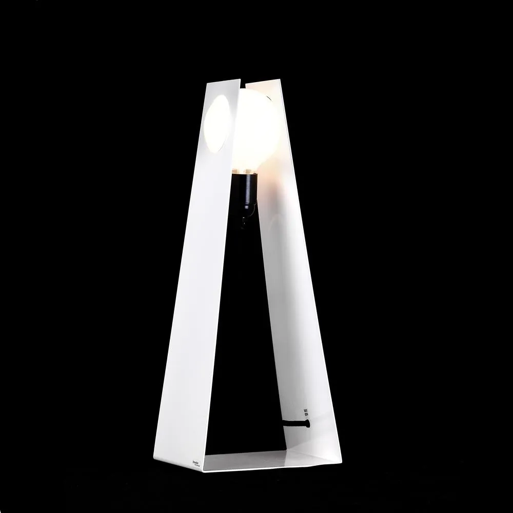 Lampe de table Glasgow blanche, blanc Bsweden