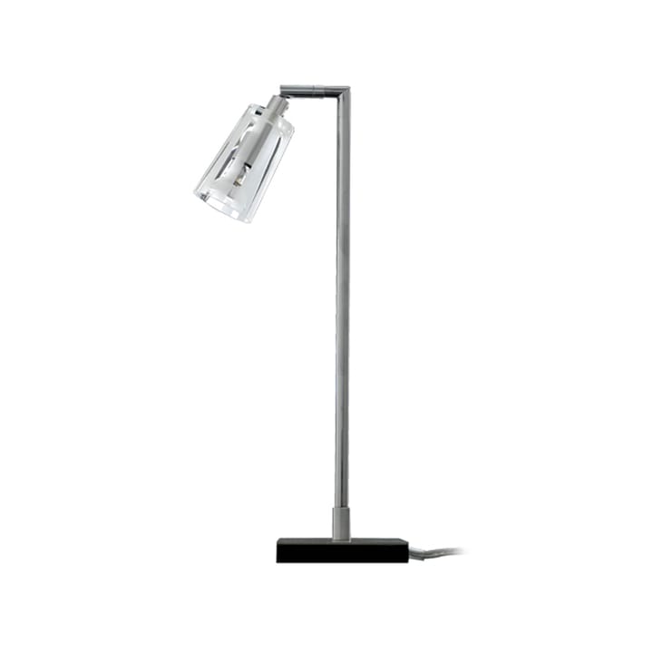 Lampe de table Manhattan 8 - verre transparent, rayures verticales givrées - Bsweden
