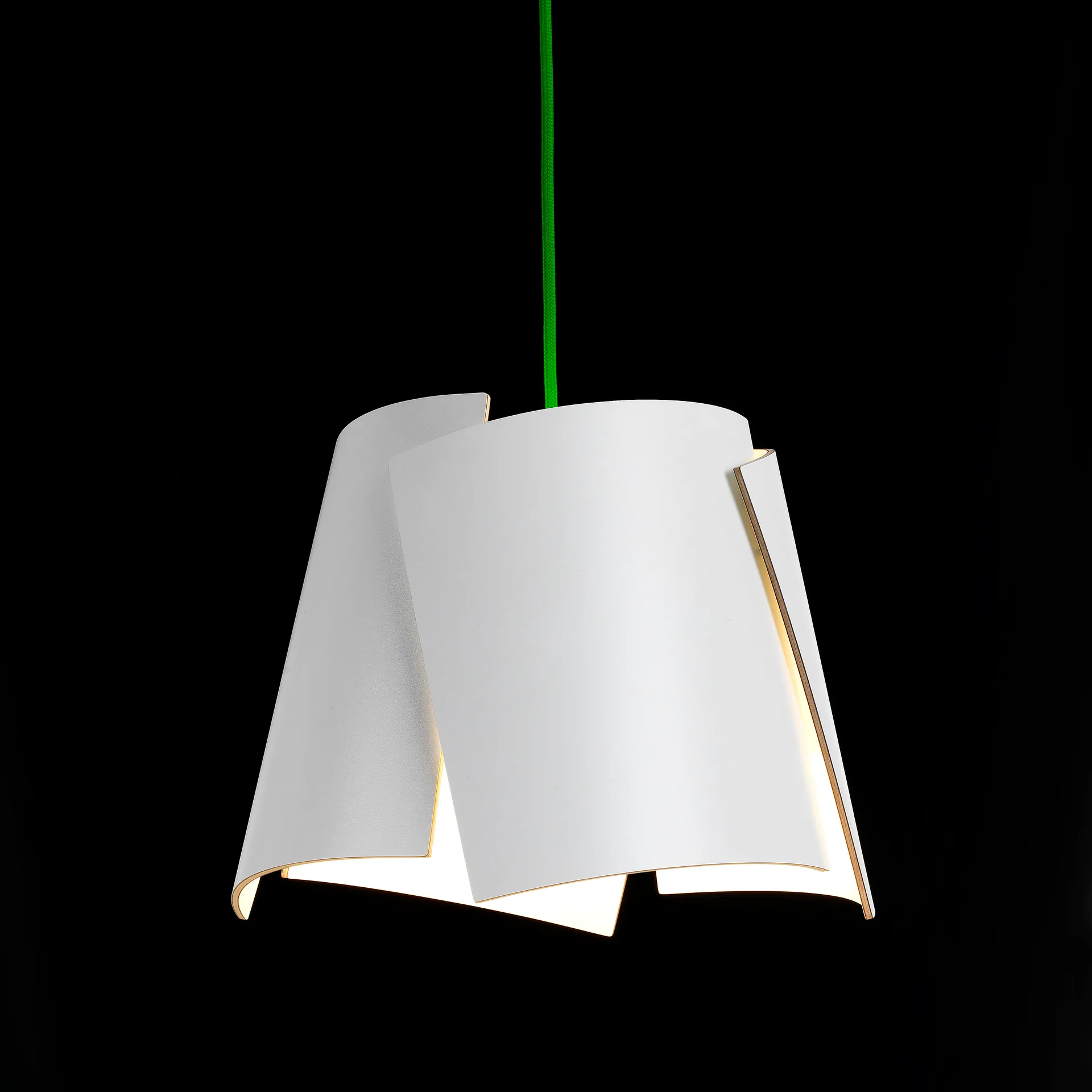Lampe Leaf blanche, blanc-vert Bsweden