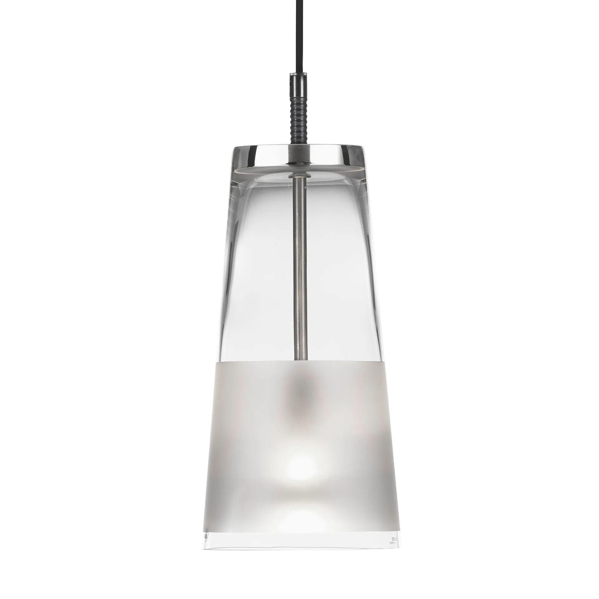 Lampe Manhattan avec bande givrée, 29 cm bande givrée Bsweden