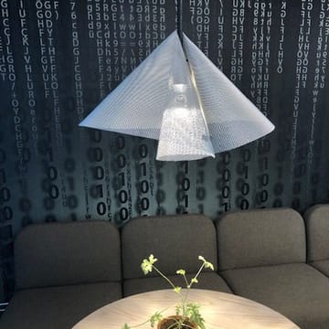 Suspension Diffus - Orange, led- grand - Bsweden