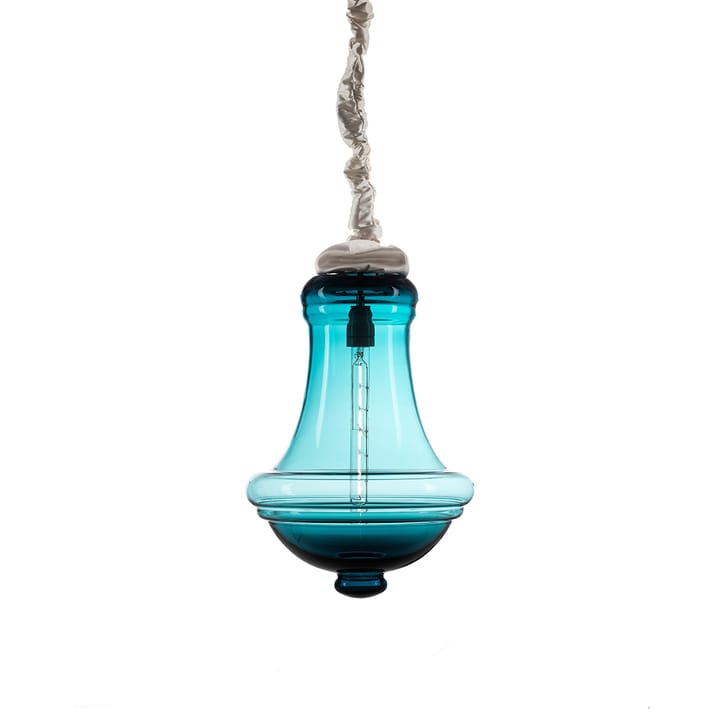 Suspension Valborg - turquoise, LED - Bsweden