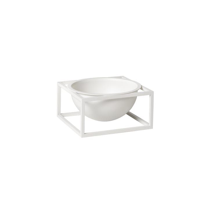 Bol Kubus petit bas - blanc - By Lassen
