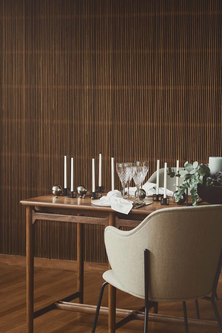 Bougeoir Kubus Micro Lot de 2 - Noir - By Lassen
