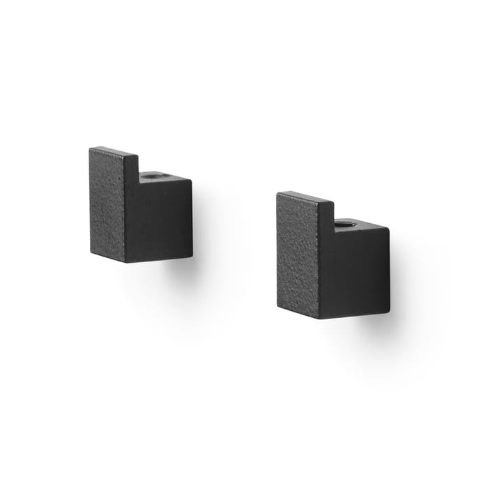 Console murale Kubus lot de 2 - Noir - By Lassen
