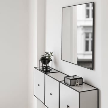 Miroir View 70 x 70 cm - noir - By Lassen