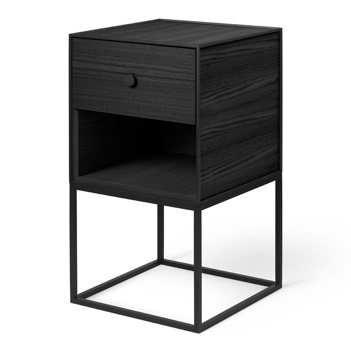 Table d'appoint Frame 35 - Frêne peint noir - By Lassen