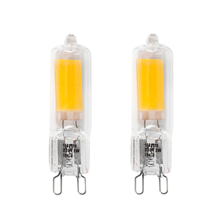 Ampoule G9 LED dimmable 2W, lot de 2 - 2700 K 220 lm - By Rydéns