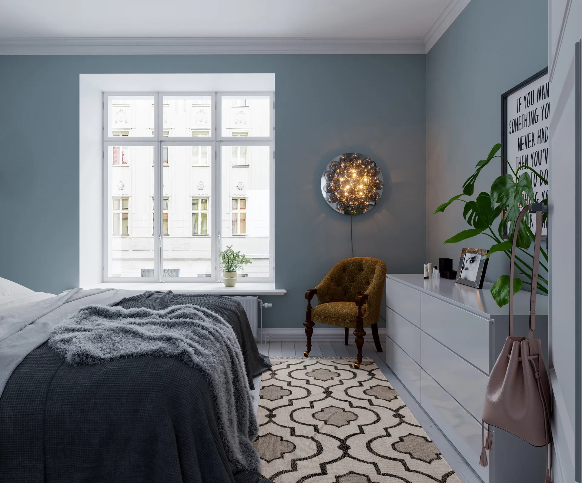 Applique murale Gross Ø60 cm, Smoke By Rydéns