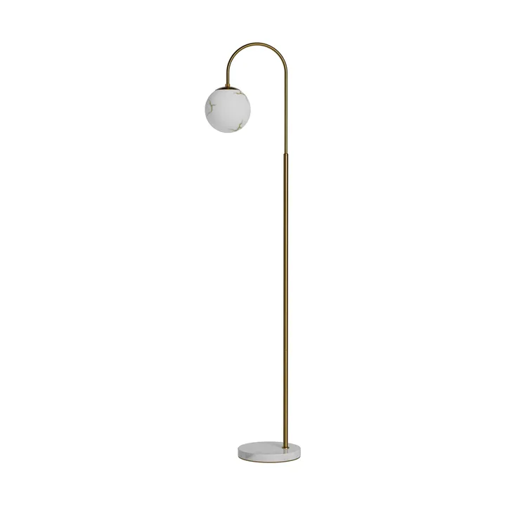 Lampadaire Bellagio 163 cm - Laiton-blanc - By Rydéns