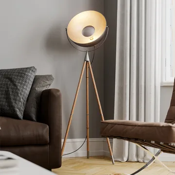 Lampadaire Buckler - argent antique - By Rydéns