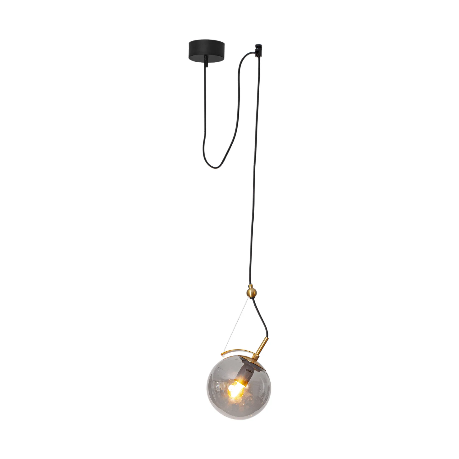 Lampe à suspension Carry 18 cm, 1 gris By Rydéns