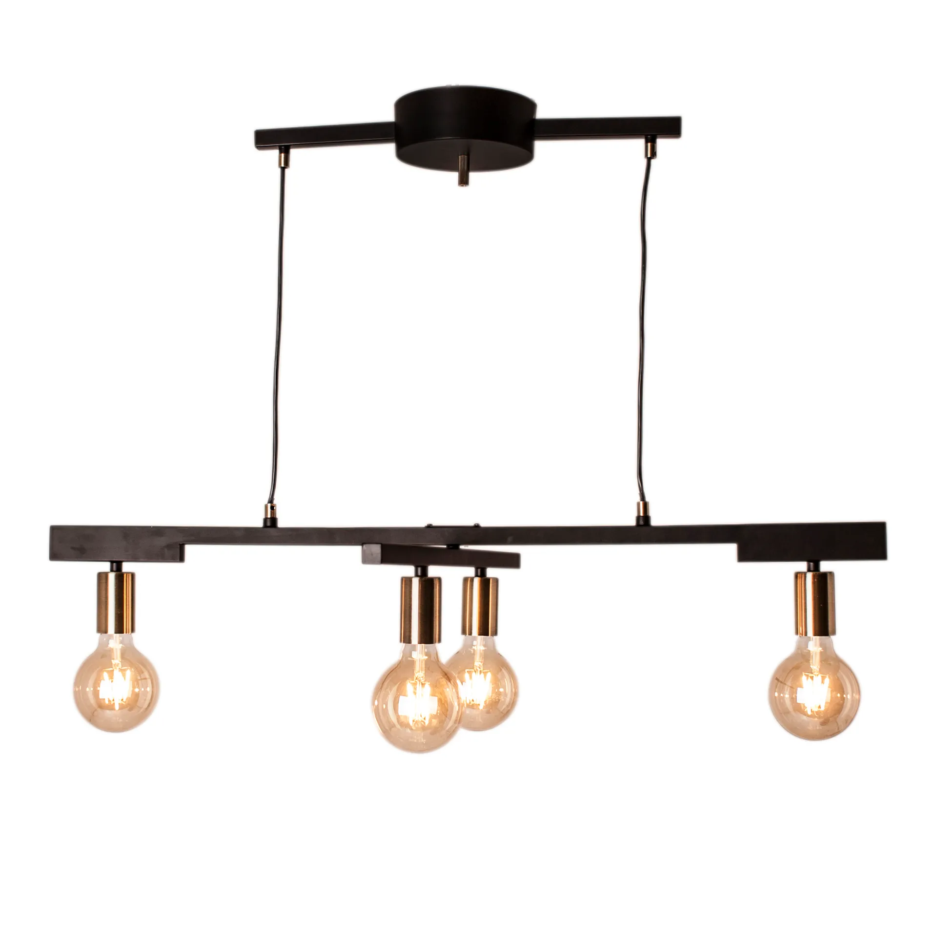 Lampe à suspension Zeona, Noir mat By Rydéns