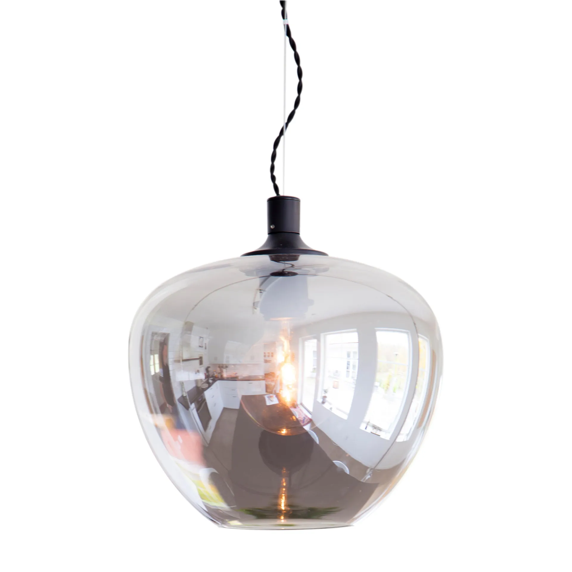 Lampe de plafond Bellissimo, gris foncé By Rydéns