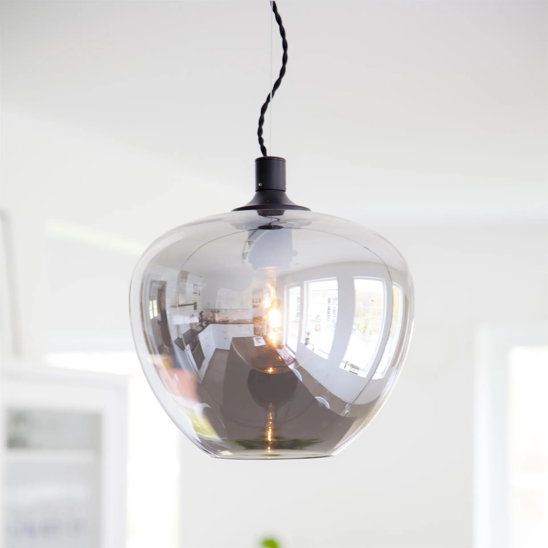 Lampe de plafond Bellissimo, gris foncé By Rydéns