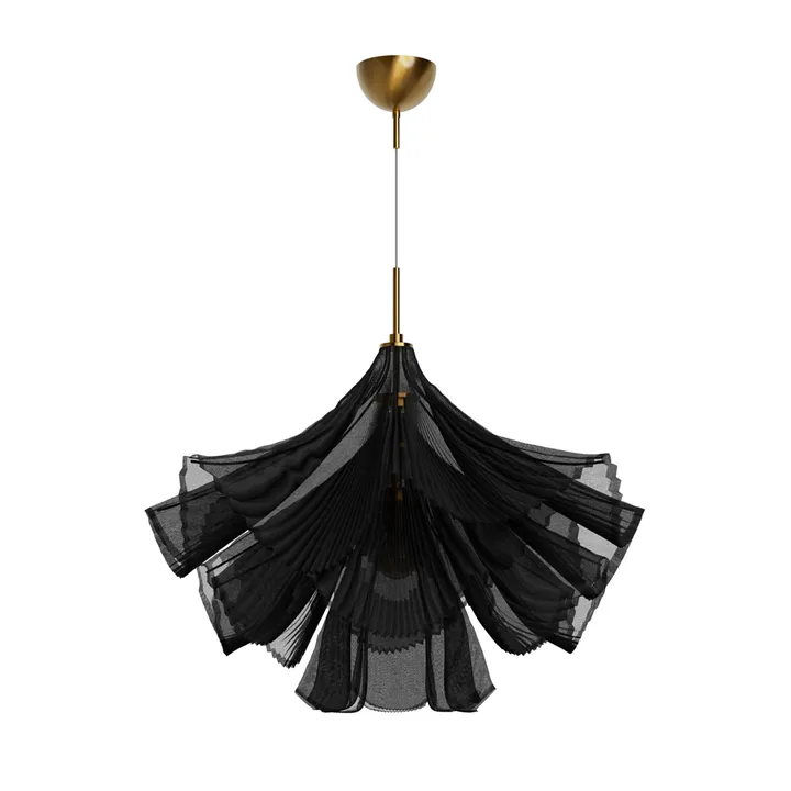 Lampe de plafond Juliette Ø75 cm - Noir - By Rydéns
