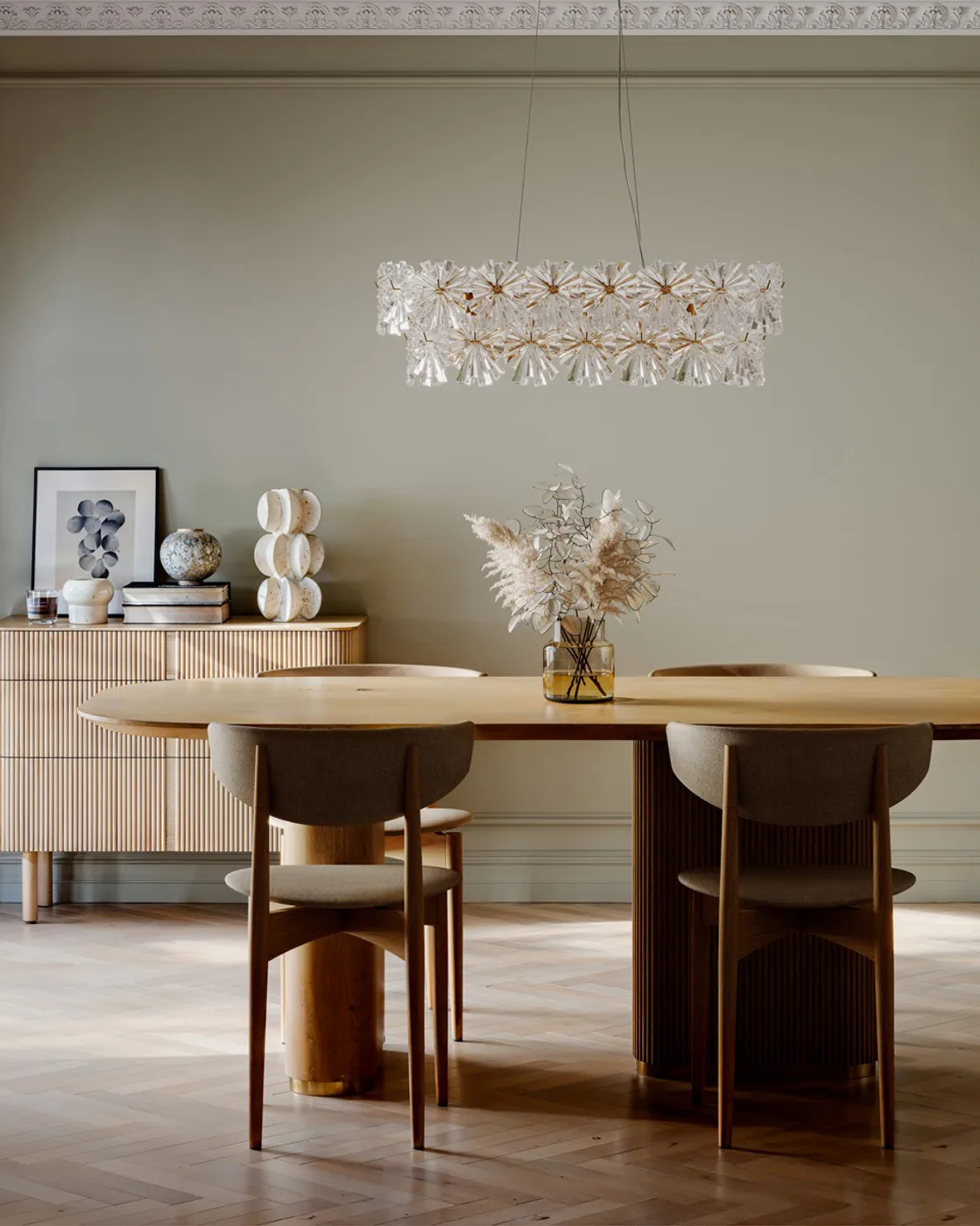 Lampe de plafond Lorraine Bar 75 cm, Laiton-clair By Rydéns