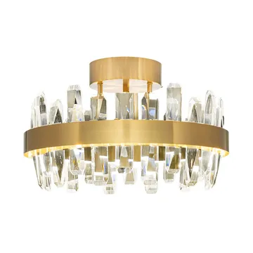 Lampe de plafond Triumph Ø60 cm - Laiton-transparent, Ø50 cm - By Rydéns