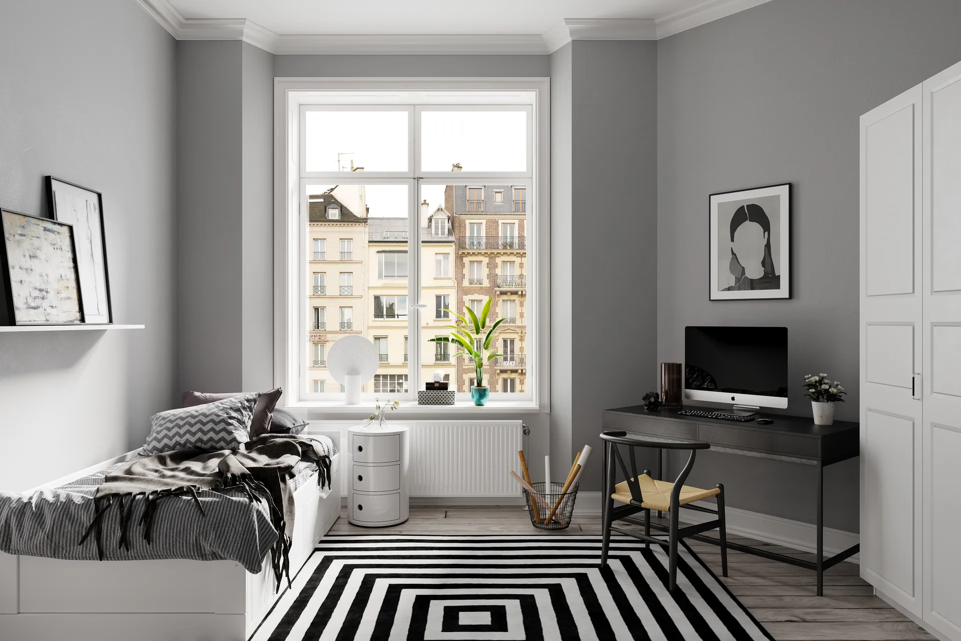 Lampe de table Colby XL, Sable blanc By Rydéns