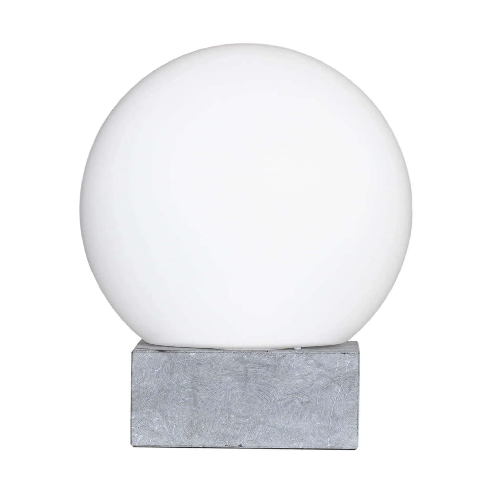 Lampe de table Glori Ø30 cm, Blanc mat By Rydéns