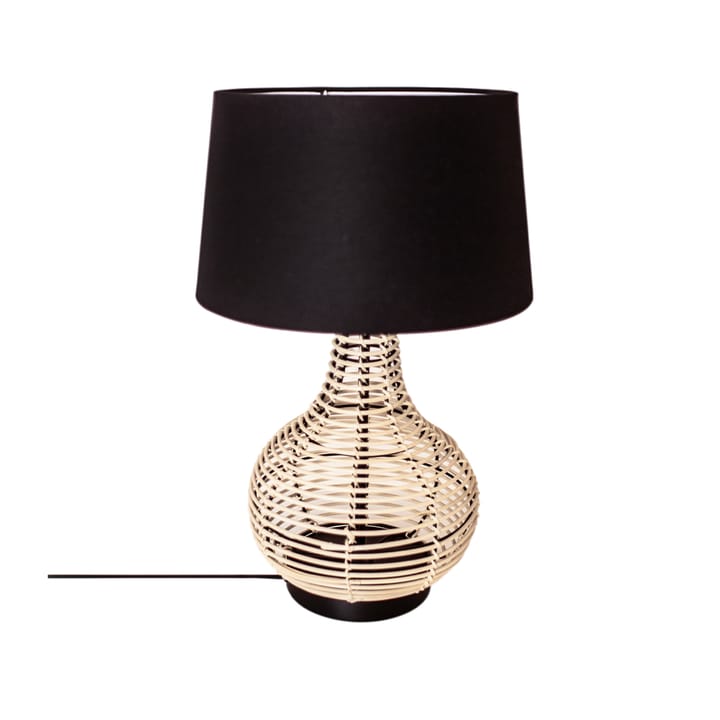 Lampe de table Granada - naturel/noir - By Rydéns