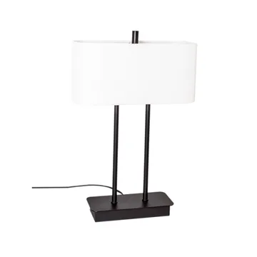 Lampe de table Luton - noir/blanc - By Rydéns