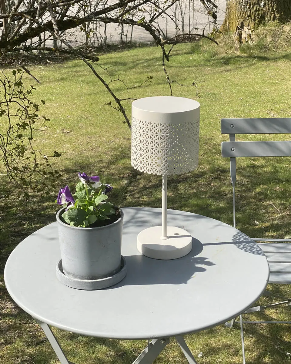 Lampe de table Maison 34,5 cm, Beige sable By Rydéns