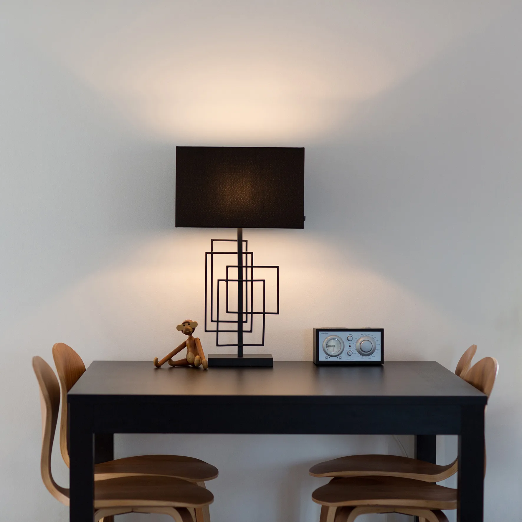 Lampe de table Paragon 52cm, Noir mat-noir By Rydéns