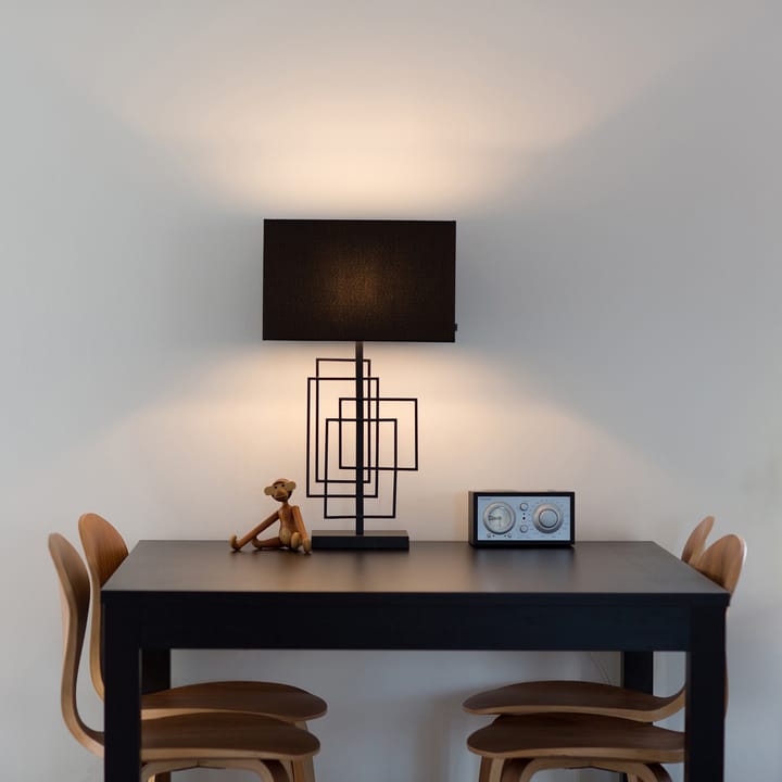 Lampe de table Paragon 52cm - Noir mat-noir - By Rydéns