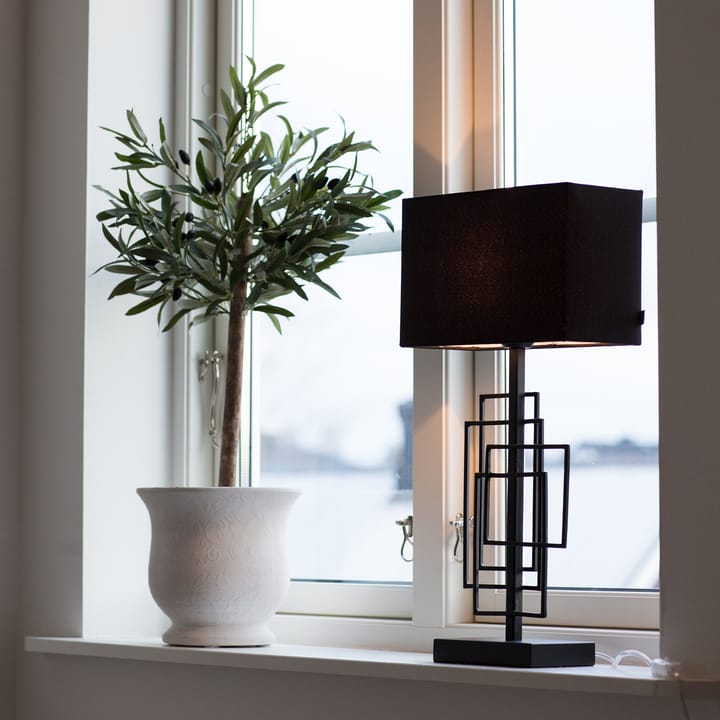 Lampe de table Paragon 69cm - Noir mat-noir - By Rydéns