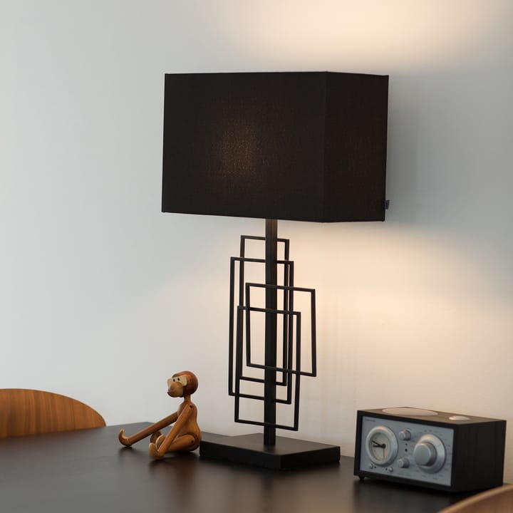 Lampe de table Paragon 69cm - Noir mat-noir - By Rydéns