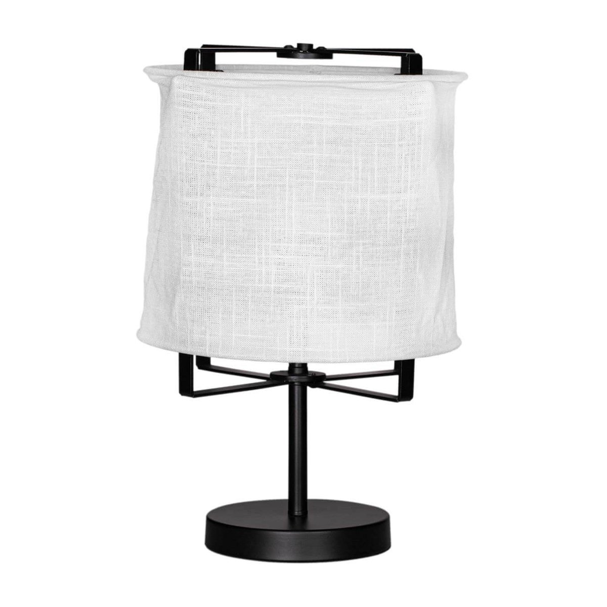 by rydéns lampe de table softy 50 cm blanc mat-noir mat
