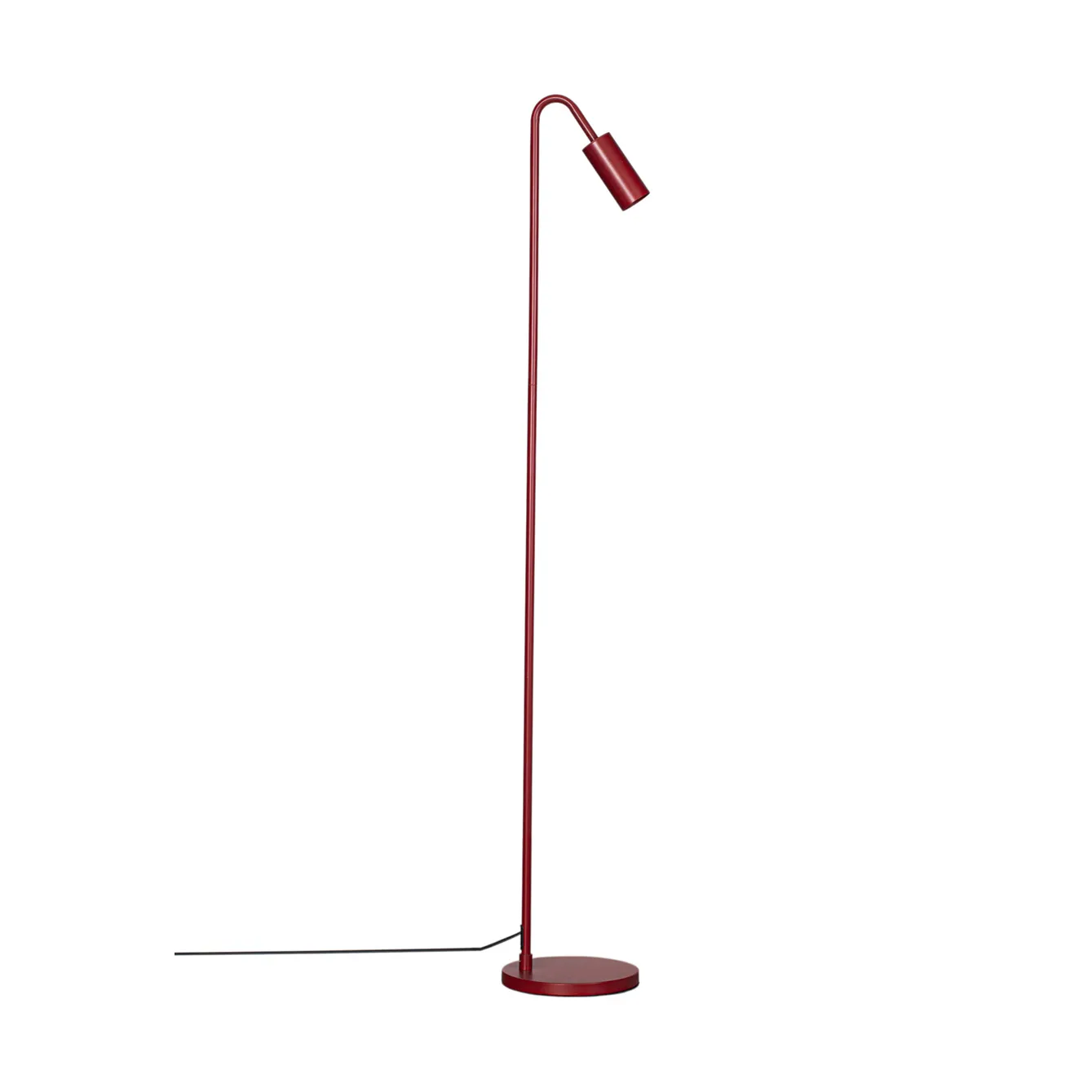 Lampe sur pied Curve 146 cm, Rouge foncé By Rydéns