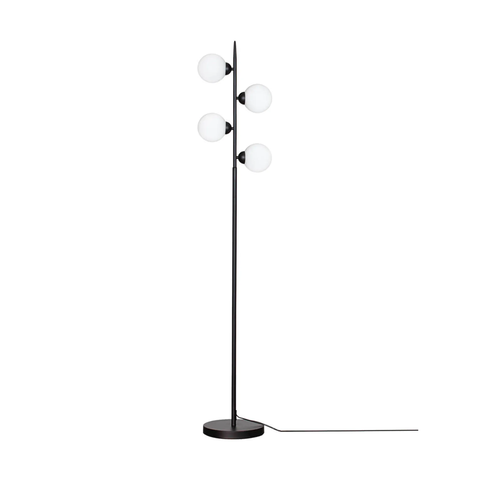 Lampe sur pied Punto 160 cm, Noir mat By Rydéns