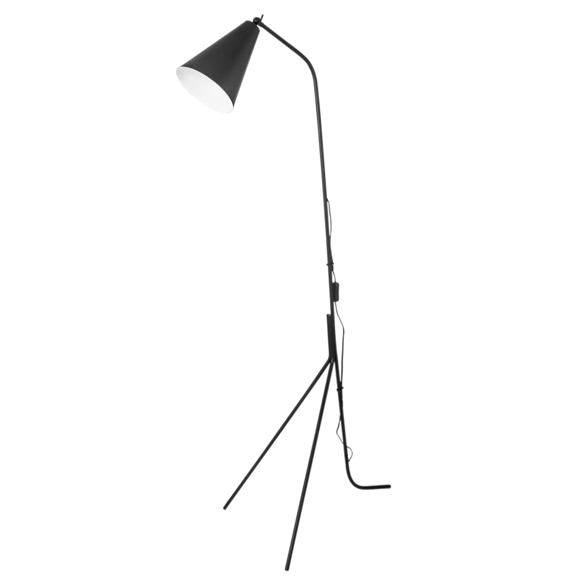 Lampe sur pied Yukon, Noir mat By Rydéns