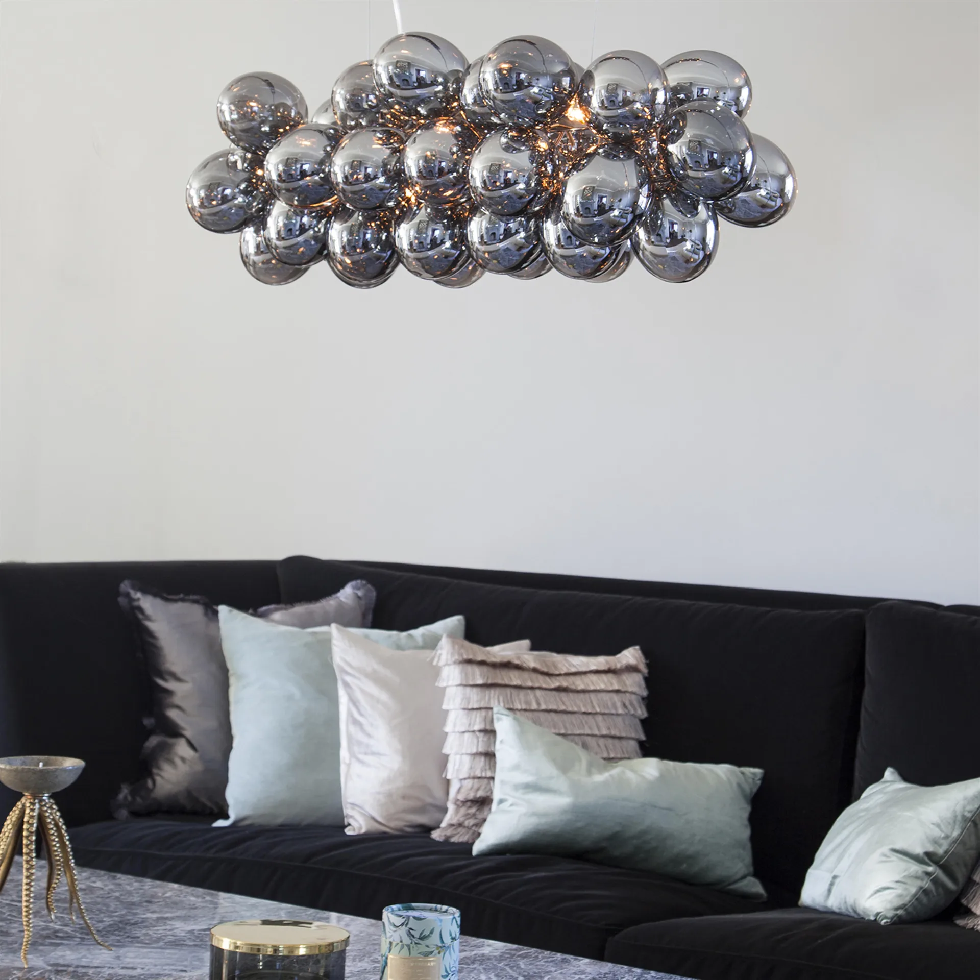 Lustre suspendu Gross, gris fumé By Rydéns