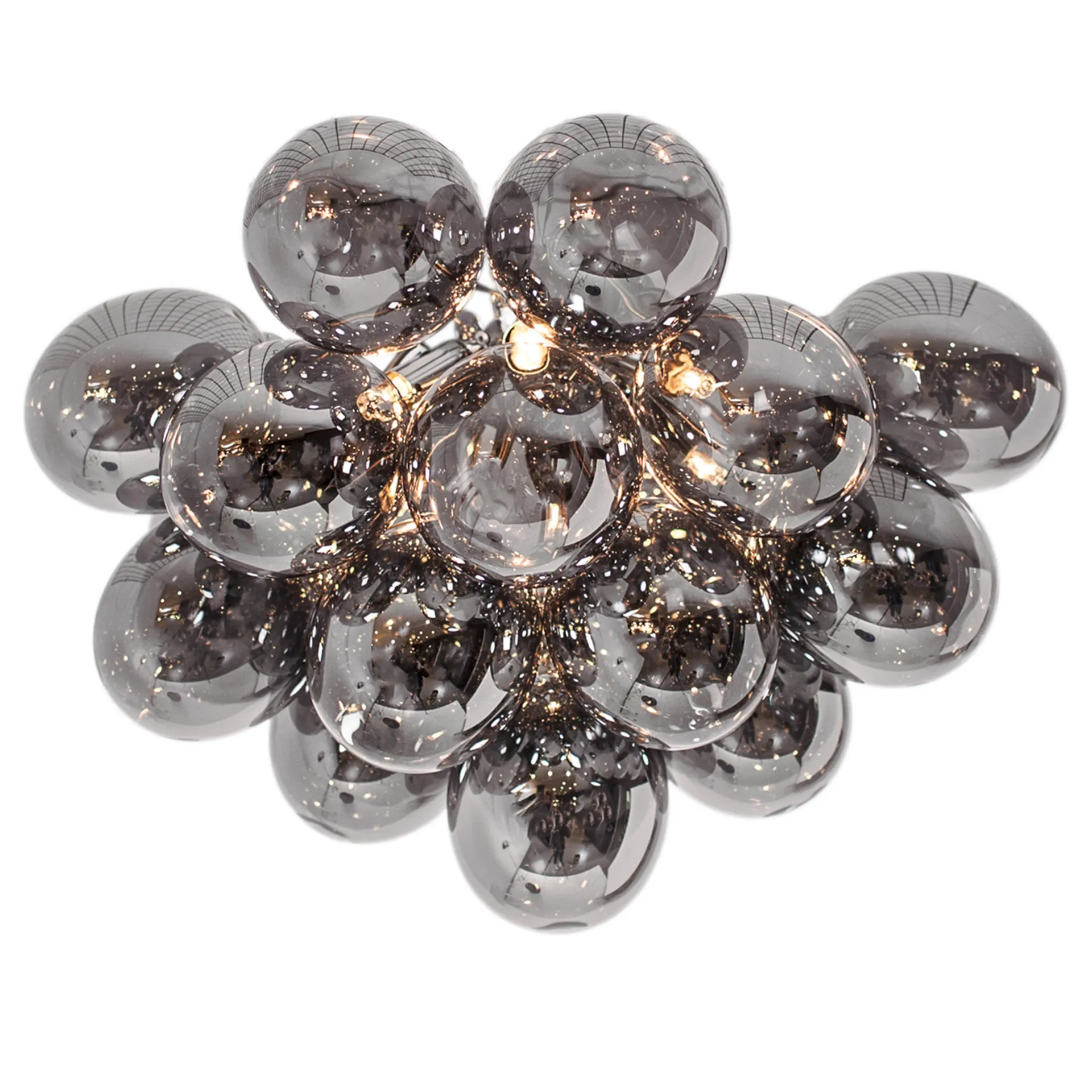 Plafonnier Gross Ø 50 cm, gris fumée By Rydéns