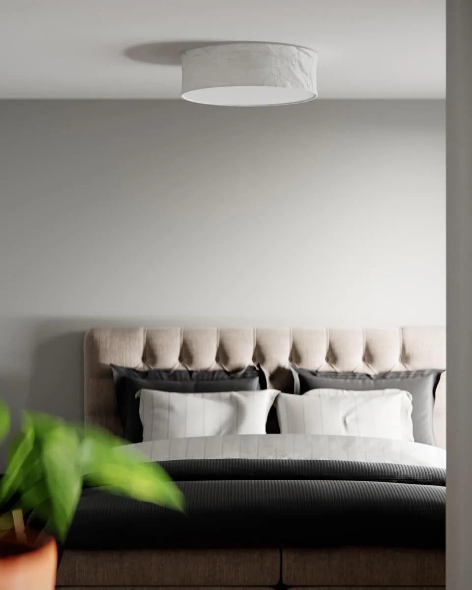 Plafonnier Vita Ø60 cm, Blanc By Rydéns