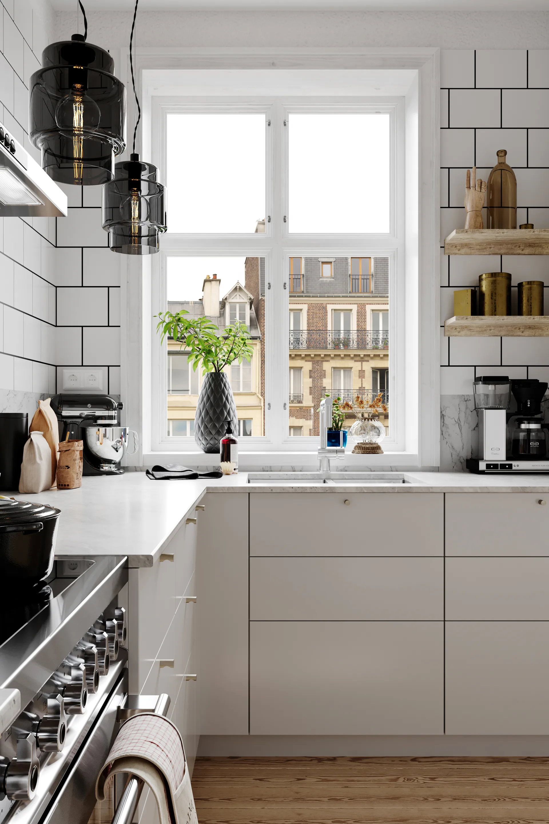 Suspension Ebbot Ø20 cm, Smoke By Rydéns