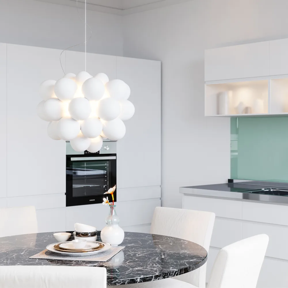 Suspension Gross, blanc mat By Rydéns