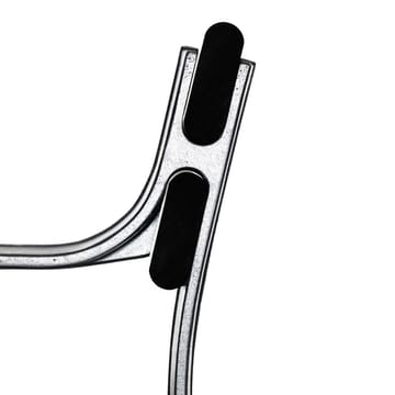 Canapé Joy - Lasure acajou noir, support en aluminium brut - Byarums bruk