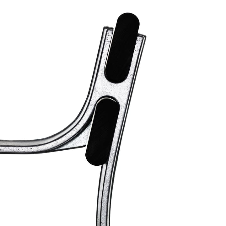 Canapé Joy, Lasure acajou noir, support en aluminium brut Byarums bruk